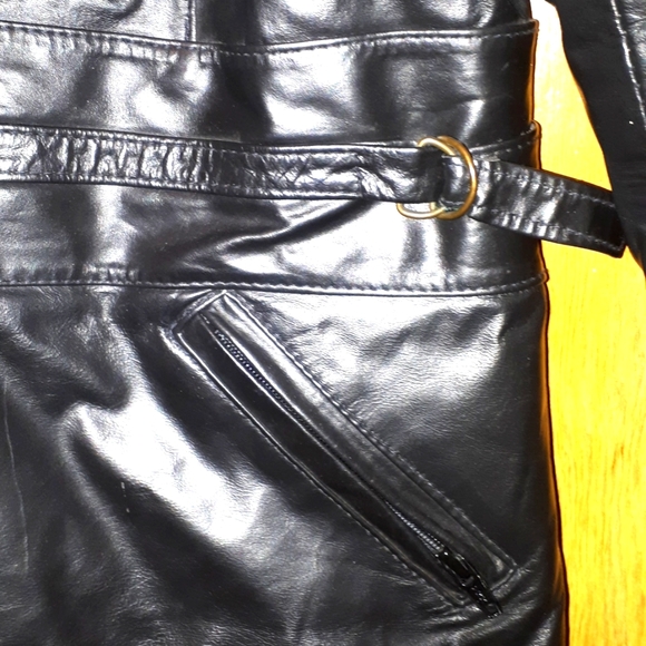 Vintage Ladies Dress Moto Jacket Golden Crown sz S - Picture 3 of 5